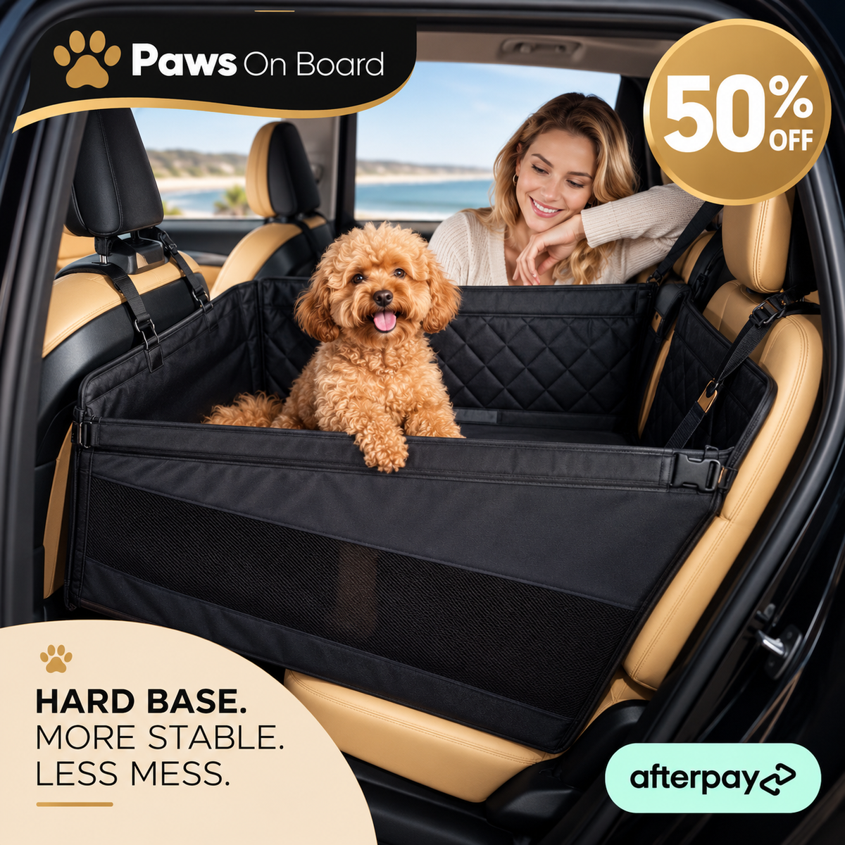 Single Hard Base Seat Cover
