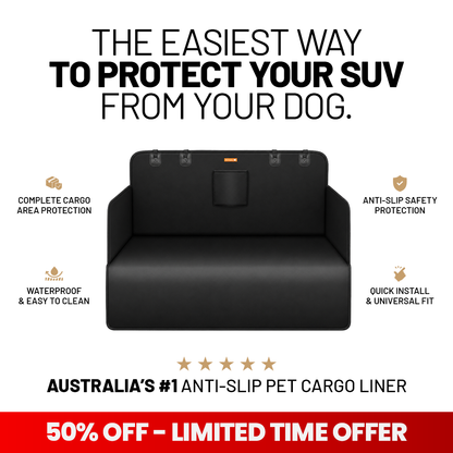 Paws On Board - Anti-Slip Pet Cargo Liner,