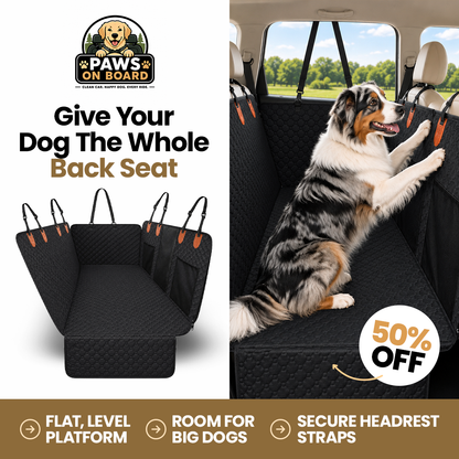 Hard Base Dog Seat Cover
