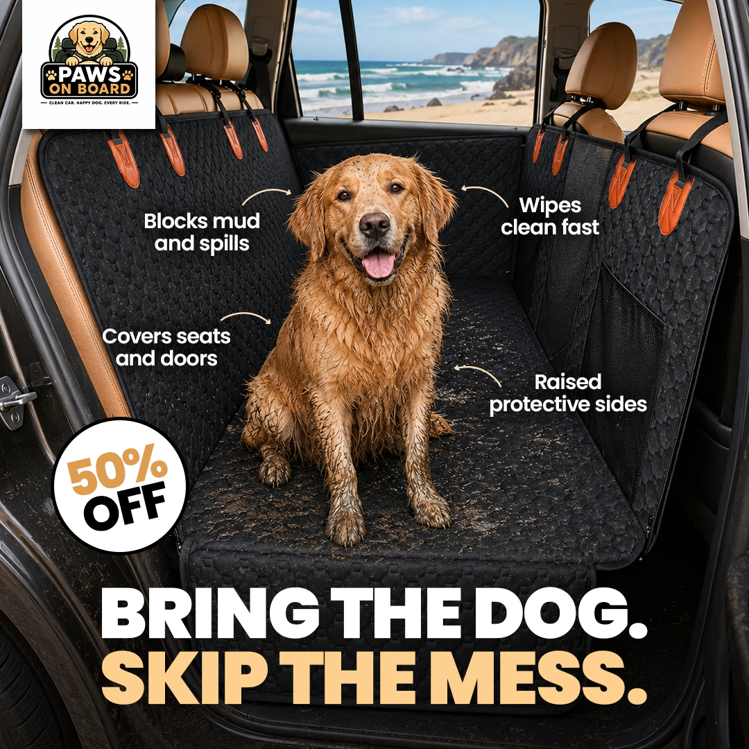 Hard Base Dog Seat Cover