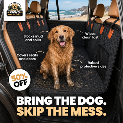 Hard Base Dog Seat Cover