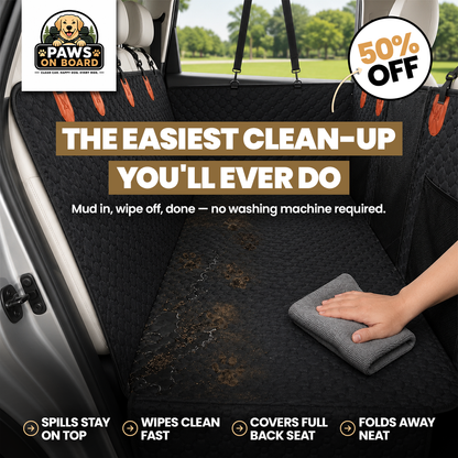 Hard Base Dog Seat Cover